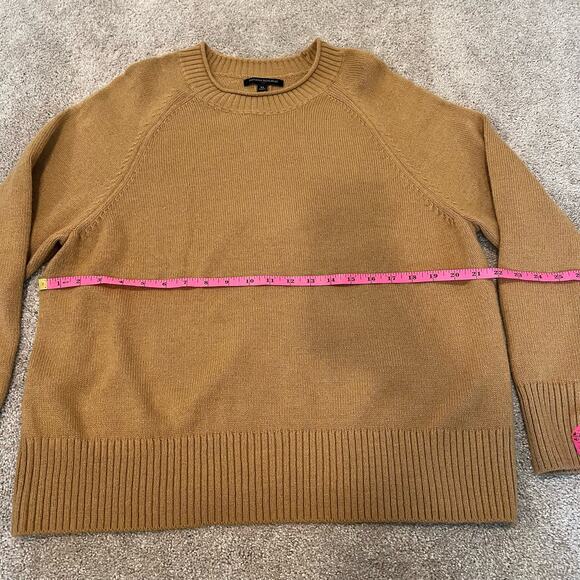 Banana Republic Women's Camel Brown Crewneck Sweater Size XL - Picture 8 of 8